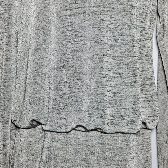 WHBM long sleeve heathered gold tunic top small - Picture 8 of 9